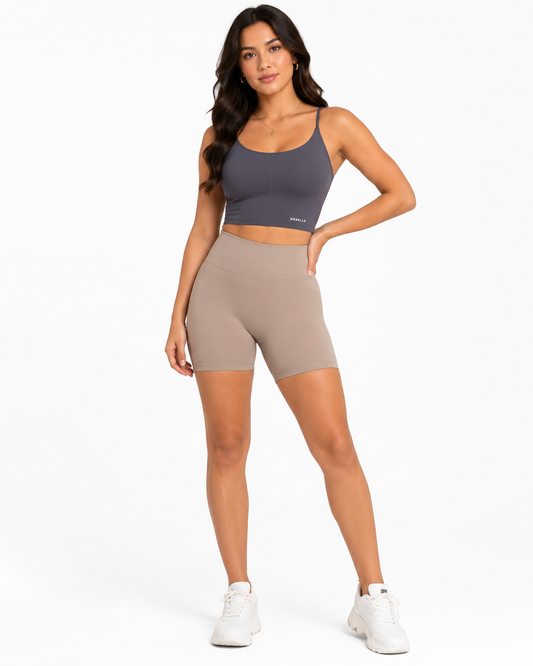 Luxe Crop Sports Bra
