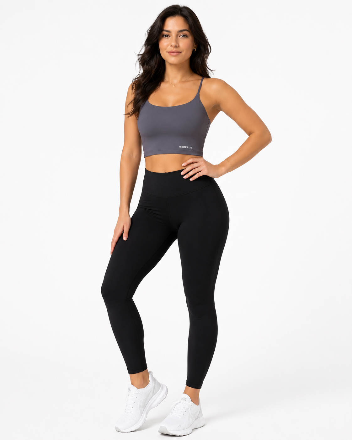 Luxe Crop Sports Bra