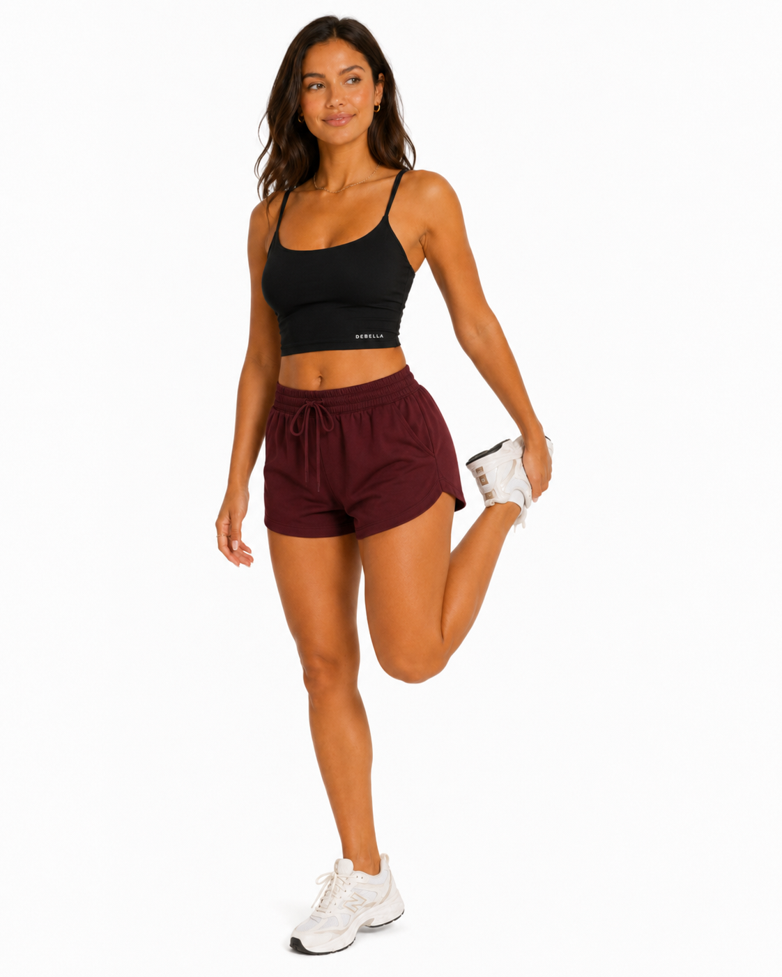 Luxe Crop Sports Bra